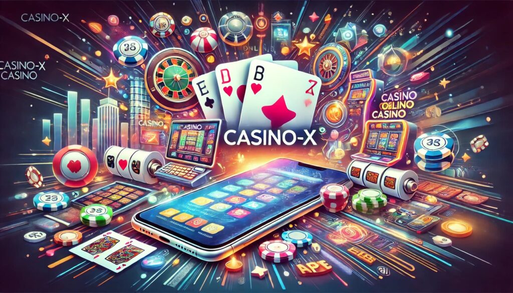 Casino-X オンラインカジノのモバイルゲーム