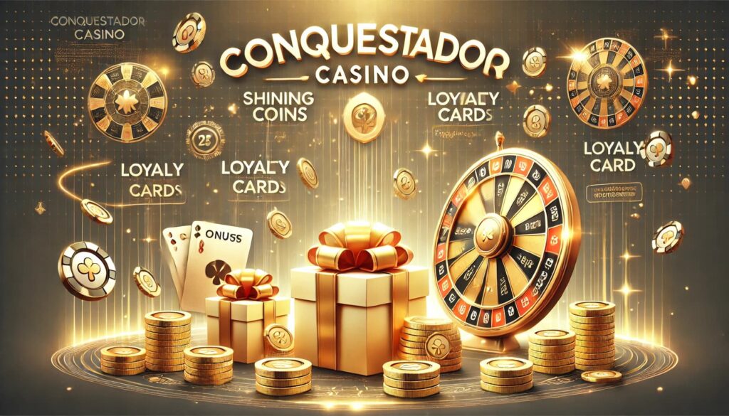 Conquestador Casino のボーナスとロイヤルティプログラム